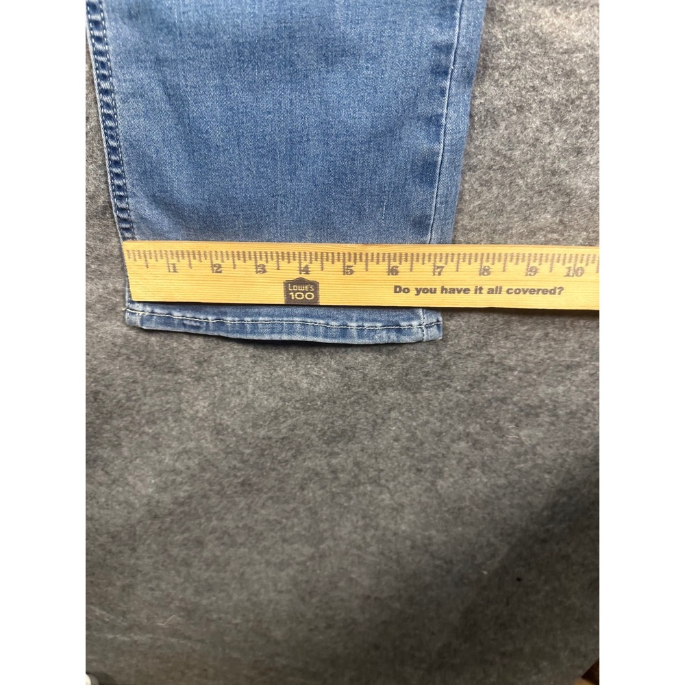 Joes Jeans Denmark High‎ Rise Crop Bootcut Blue Denim MZ2DNM5216 Womens Size 26 - Picture 6 of 11